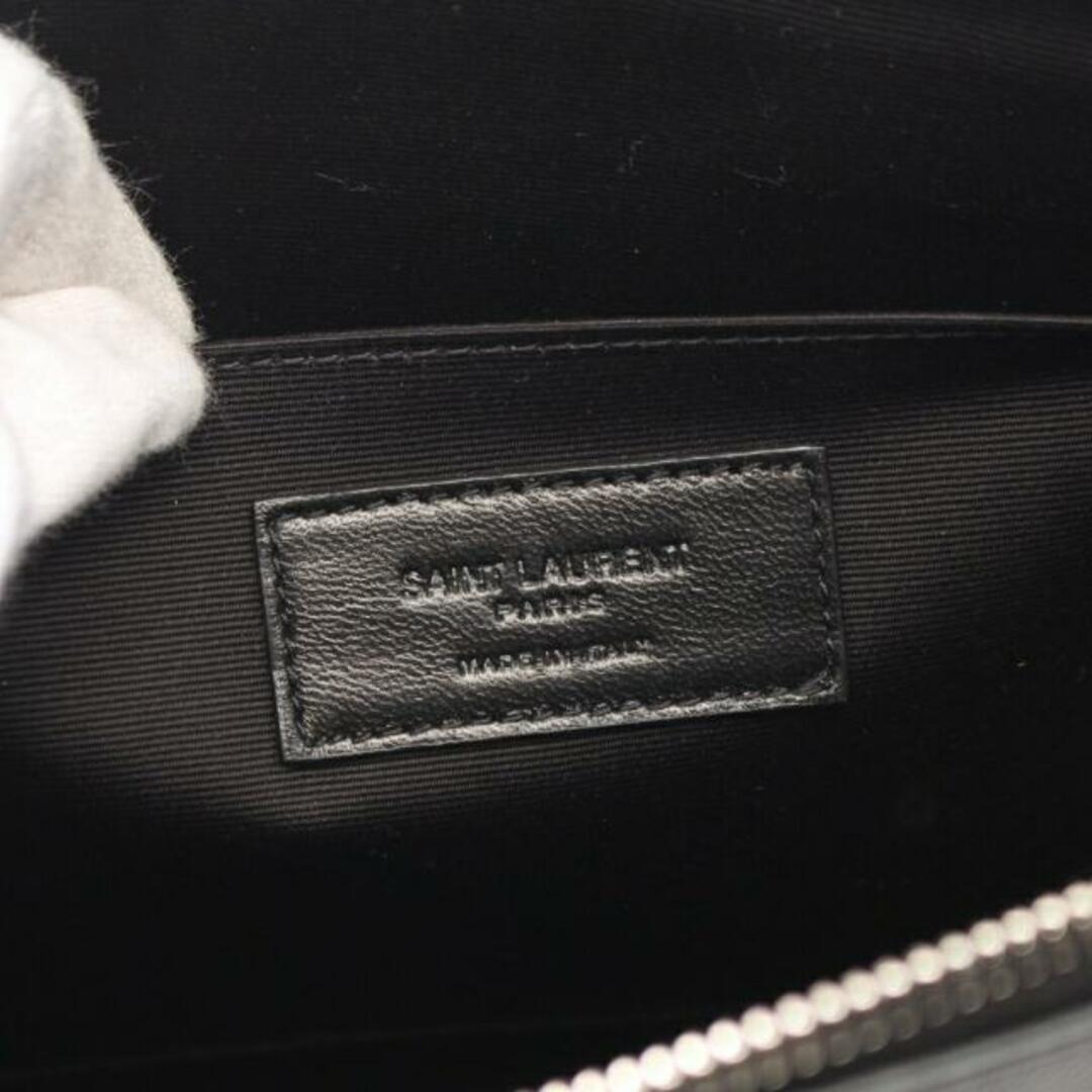 Saint Laurent(サンローラン)の クラッチバッグ レザー ブラック メンズのバッグ(セカンドバッグ/クラッチバッグ)の商品写真