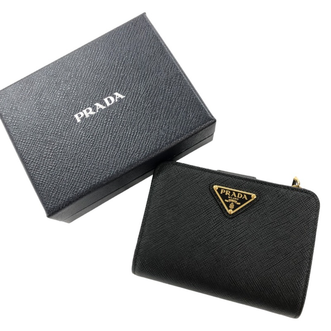 PRADA - 【ネット限定】プラダ PRADA サフィアーノ 二つ折り長財布