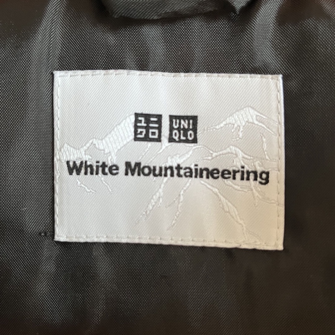 UNIQLO(ユニクロ)のUNIQLO White Mountaineering 黒 110サイズ キッズ/ベビー/マタニティのキッズ服男の子用(90cm~)(ジャケット/上着)の商品写真