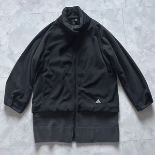 アディダス(adidas)の【Adidas】stlye long jacket フリース ジャケット(ブルゾン)