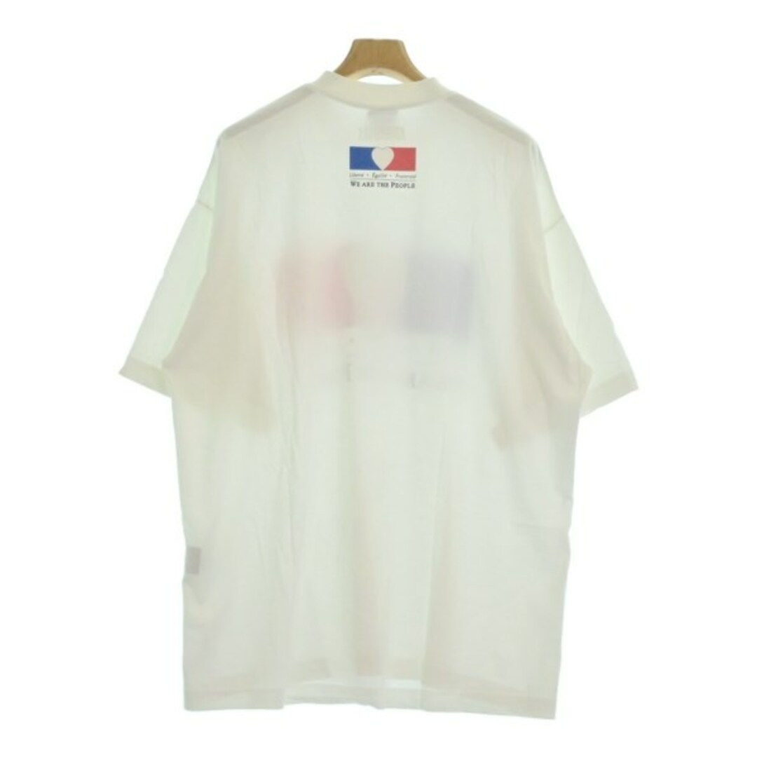 VETEMENTS(ヴェトモン)のVETEMENTS ヴェトモン Tシャツ・カットソー S 白 【古着】【中古】 メンズのトップス(Tシャツ/カットソー(半袖/袖なし))の商品写真