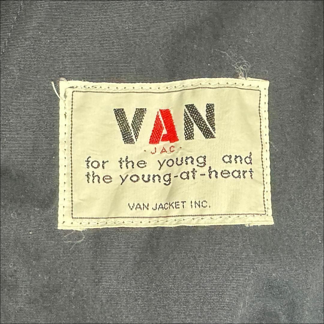 VAN Jacket - J7424 美品 VAN JAC バックアーチロゴ スタジャン