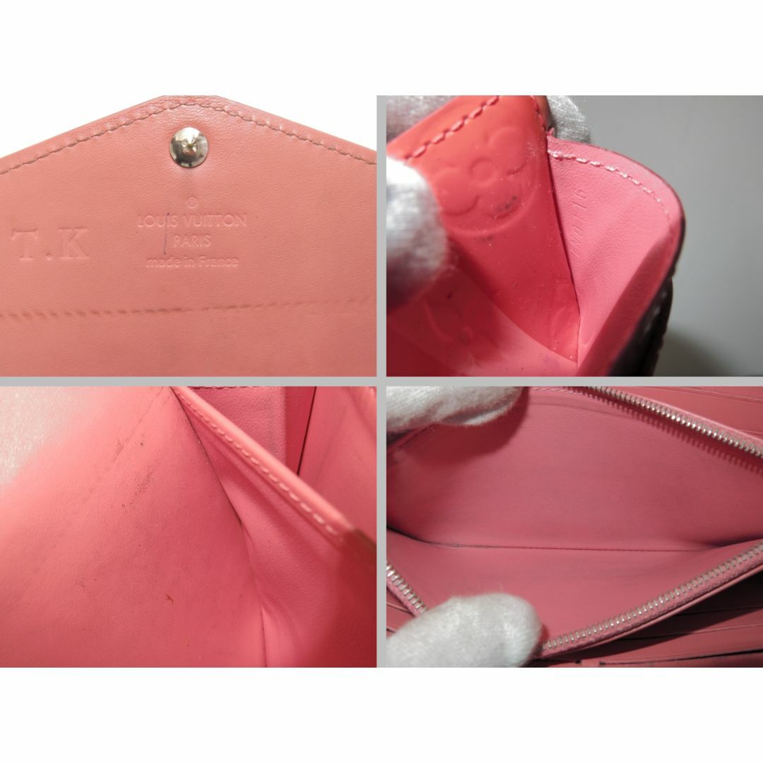 ルイヴィトン　ヴェルニ　レイユール・ポルトフォイユ・サラ　長財布　ポピーペタル　M58038　LOUIS VUITTON　18674324