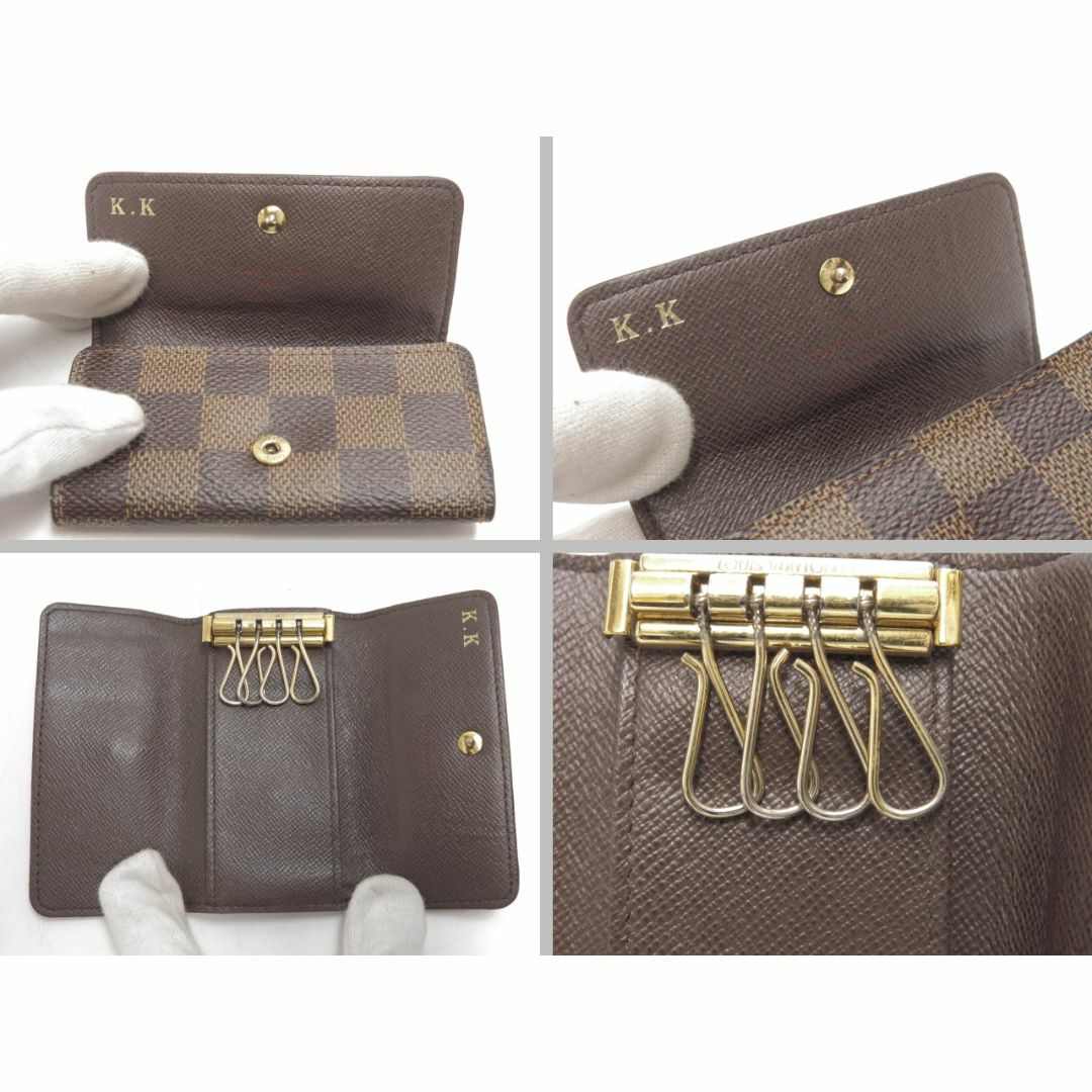 LOUIS VUITTON(ルイヴィトン)のルイヴィトン　ダミエエベヌ　ミュルティクレ4　キーケース　N62631　LOUIS VUITTON　18674316 レディースのファッション小物(キーケース)の商品写真