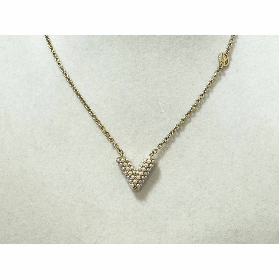 ☆洗浄済☆ LV コリエ・エセンシャルV ペルル M68358 ネックレス | フリマアプリ ラクマ