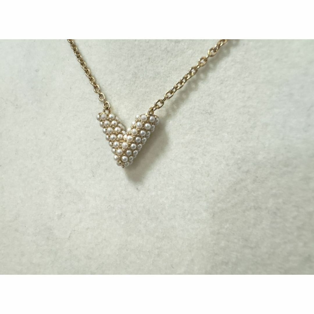 ☆洗浄済☆ LV コリエ・エセンシャルV ペルル M68358 ネックレス