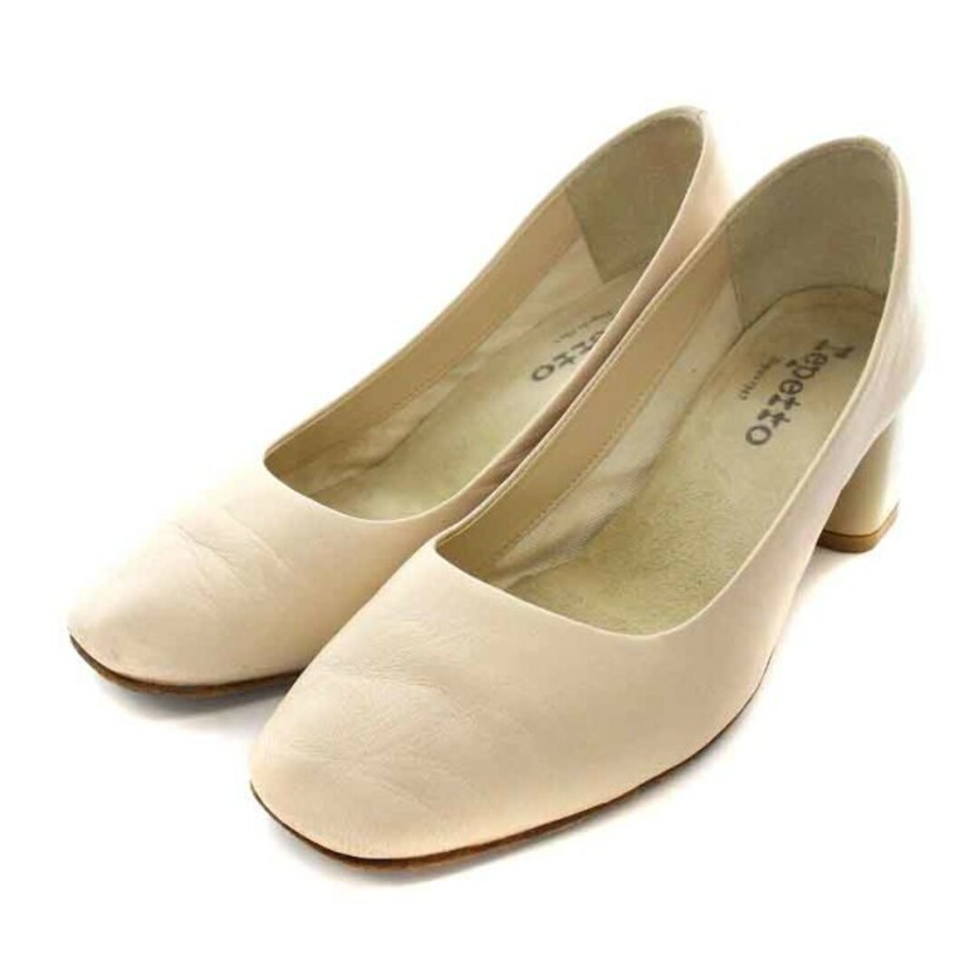 repetto ハイヒール ベージュ