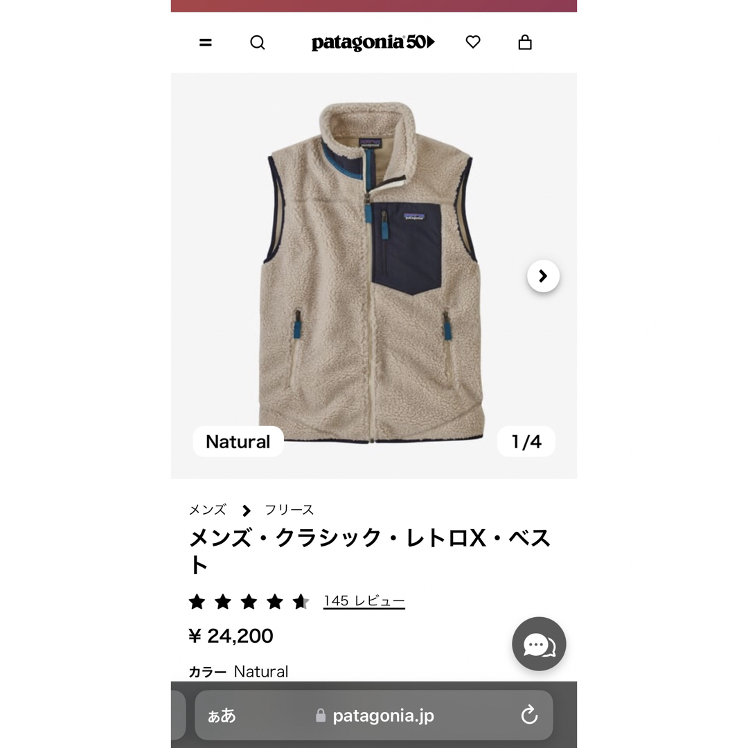 patagonia(パタゴニア)のPatagonia レトロXベスト メンズのトップス(ベスト)の商品写真