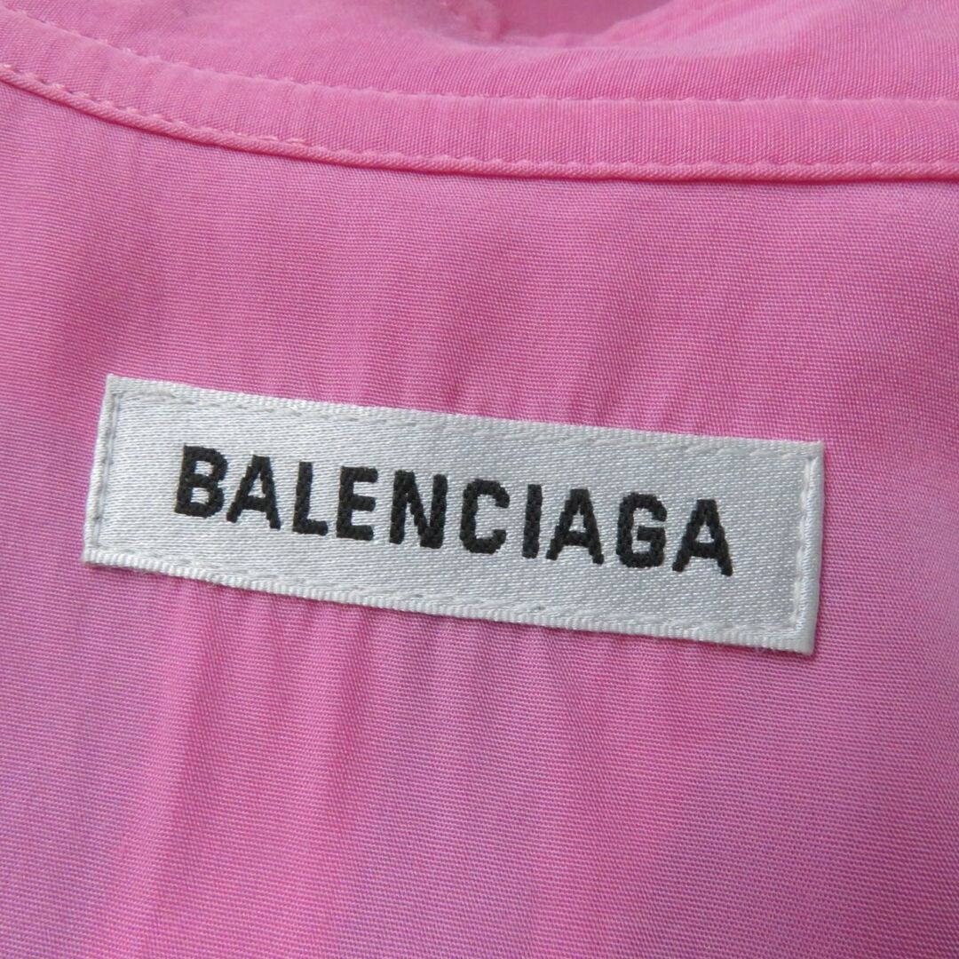 BALENCIAGA ニュースイング バックロゴシャツ バレンシアガ ネイビー