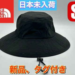 ザノースフェイス(THE NORTH FACE)の日本未入荷☆新品ノースフェイス 　 ウーマンズワイドハット　ブラック　S(ハット)