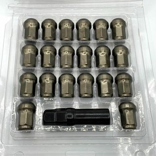 ガンメタ　20個　M12 x P1.25　スチール ナット ロックナット A06(その他)