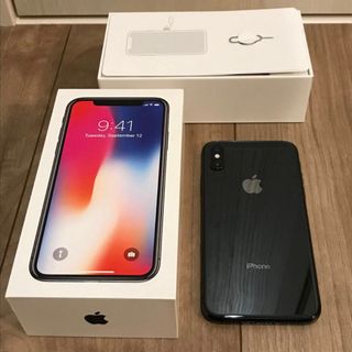 アイフォーン(iPhone)のNTT docomo iPhoneX 256GB スペースグレイ(スマートフォン本体)