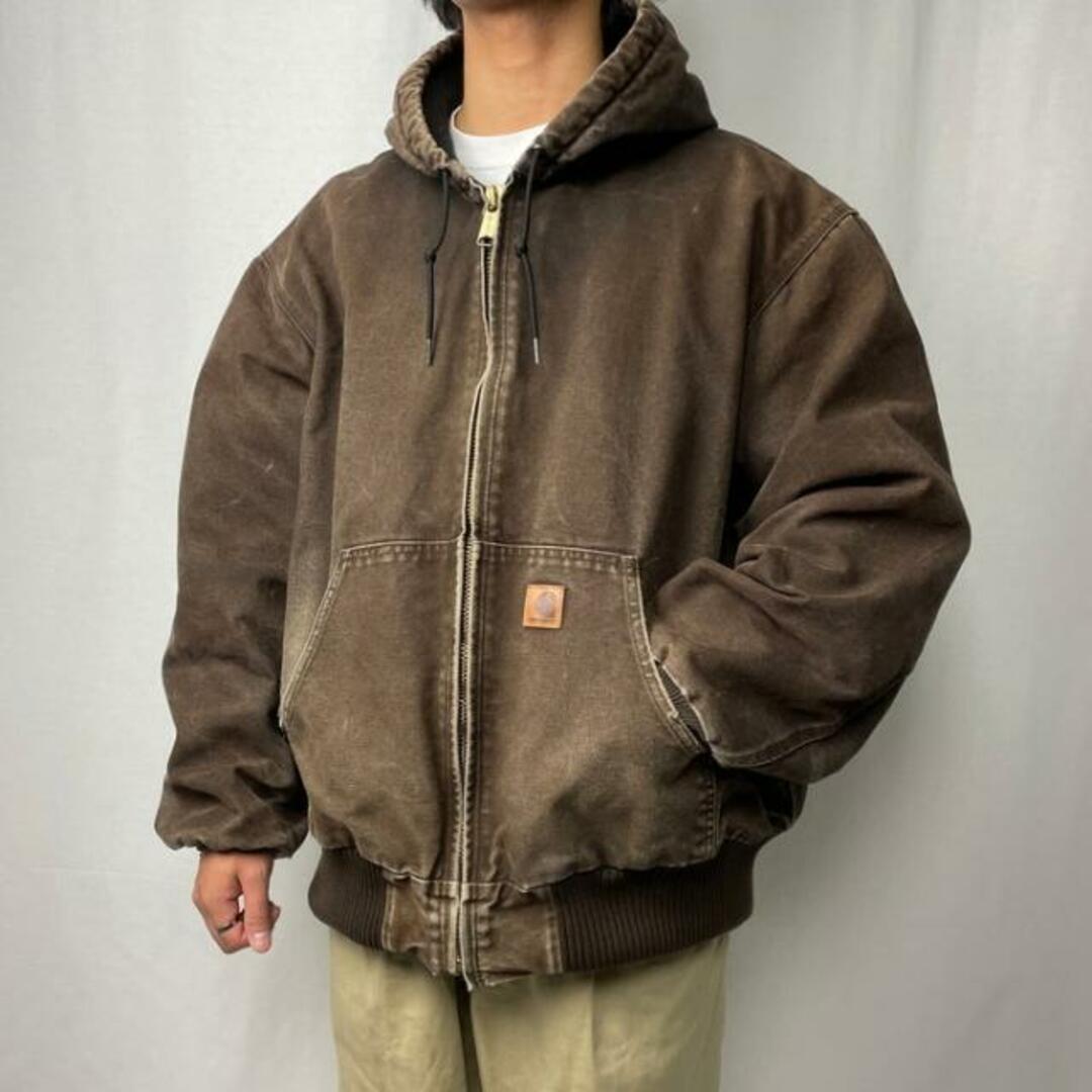 希少 ビッグサイズ carhartt カーハート ダック地中綿ジャケット 2XL