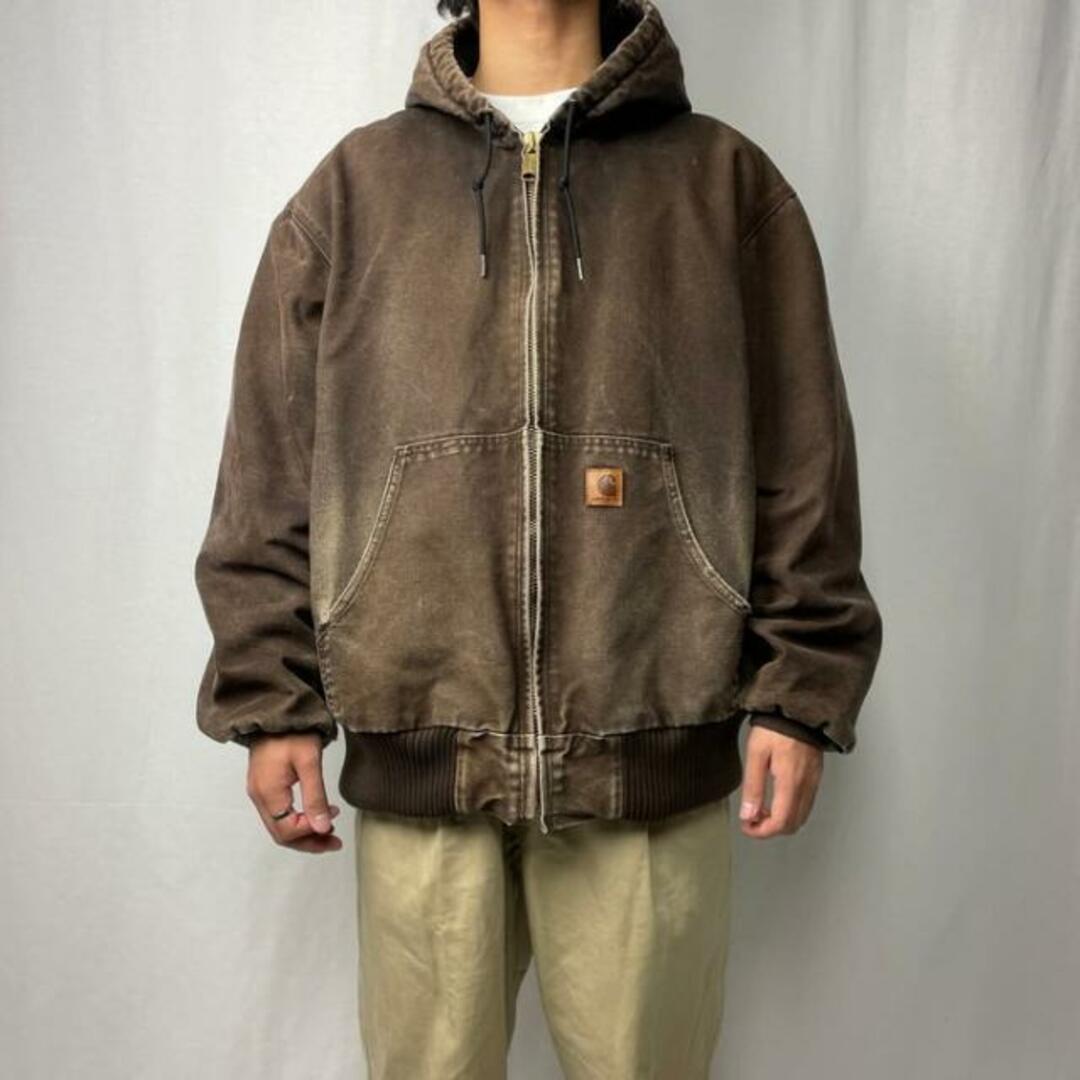 carhartt【XL】モスグリーン カーハートトラディショナル コート 緑