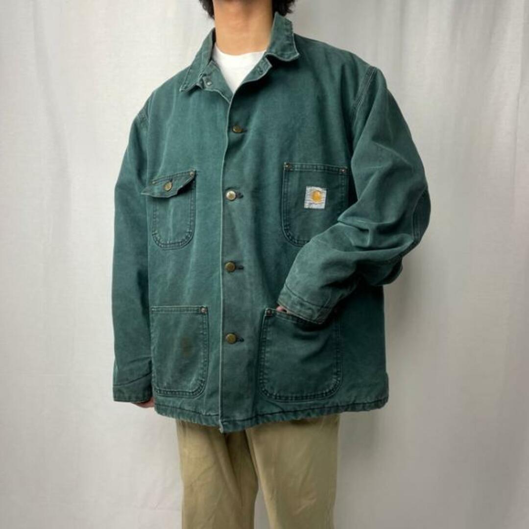 90s Carhartt キルティングライナー トラディショナルコート USA製