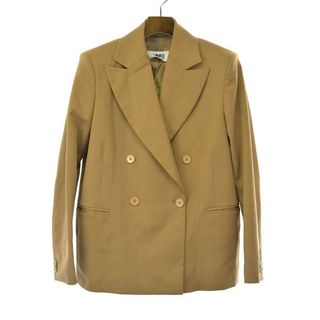 エムエムシックス(MM6)のMM6 エムエムシックス 20AW ダブルブレストブレザージャケット ベージュ 36(その他)