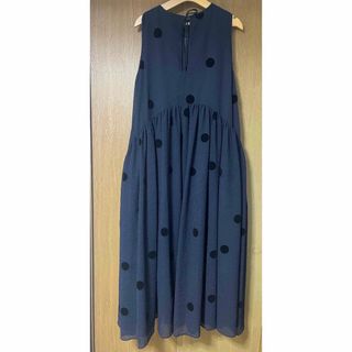 【新品未使用】shetokyo Nadia dot navy