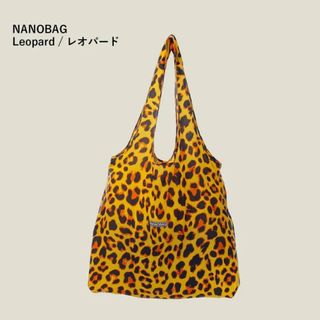 新品 NANOBAG Classic レオパード ヒョウ柄(エコバッグ)