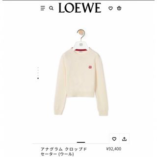 ロエベ ニット/セーター(レディース)（ウール）の通販 31点 | LOEWEの ...