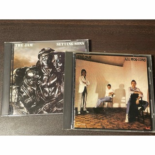 ザ・ジャム / オール・モッド・コンズ、セッティング・サンズ　CD2枚セット(ポップス/ロック(洋楽))