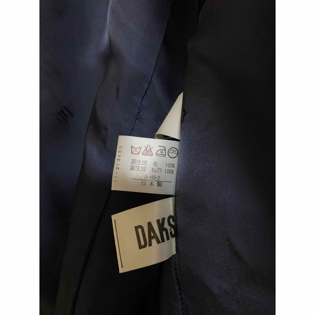 DAKS テーラードジャケット　ネイビー、日本製