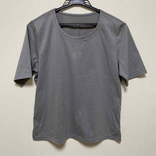 MeriStella トップス 半袖 レディース グレー M(Tシャツ(半袖/袖なし))