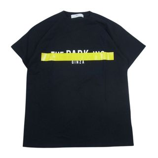 トーガ ヴィリリース TOGA VIRILIS Ｔシャツ × THE PARKING GINZA ザ パーキング ギンザ  プリント Tシャツ ブラック系 M【中古】(シャツ)