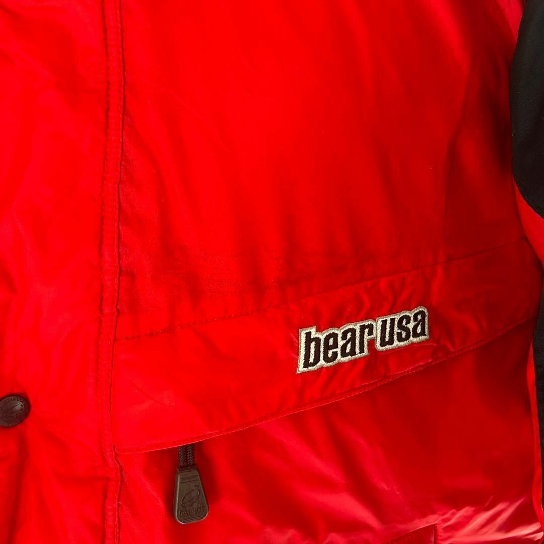 Bear USA(ベアー)の希少【Bear USA】ダウンジャケット　ヌプシ　リバーシブル　刺繍ロゴ　S メンズのジャケット/アウター(ダウンジャケット)の商品写真