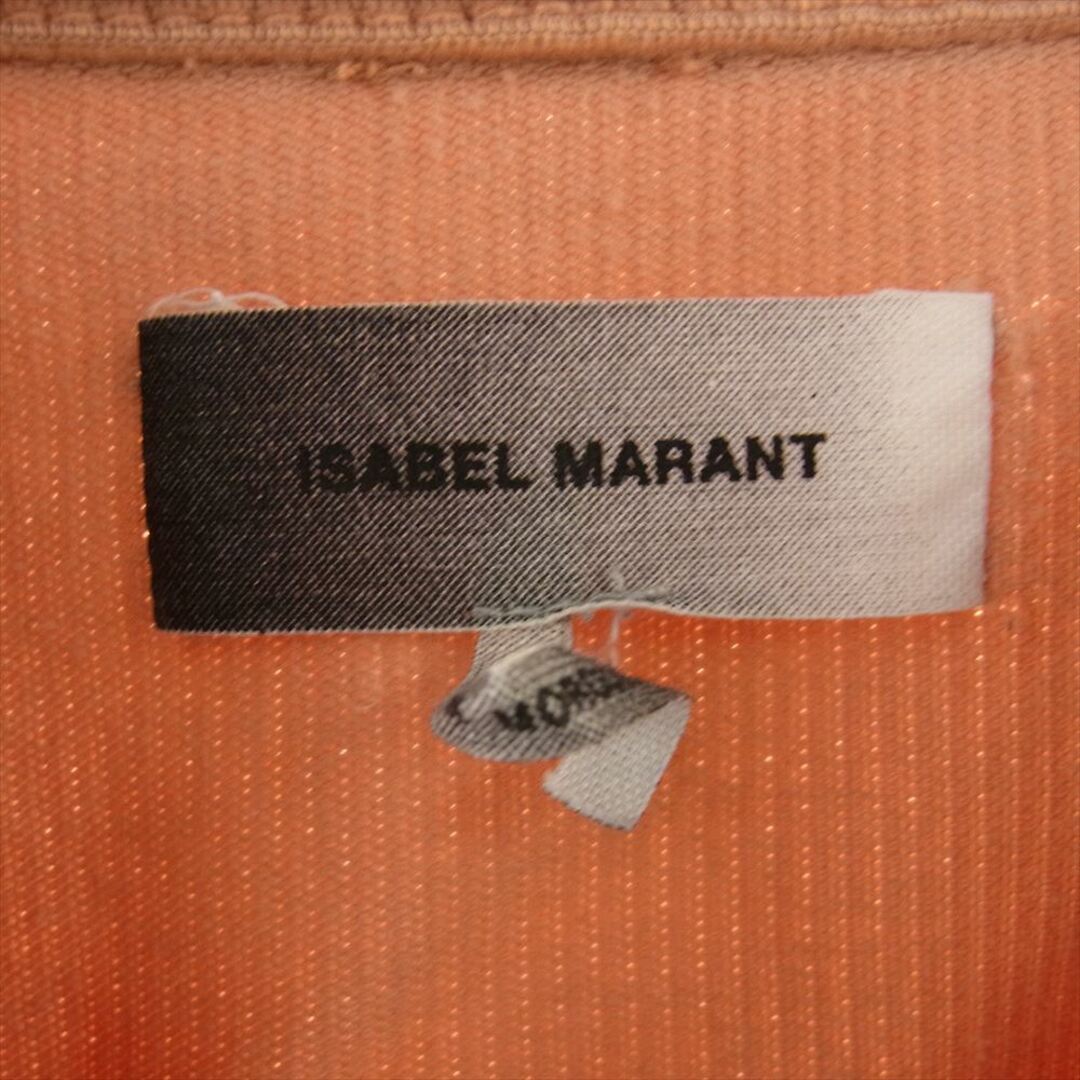 Isabel Marant(イザベルマラン)のISABEL MARANT イザベルマラン ジャケット 19P033H コーデュロイ ジャケット オレンジ系 L【中古】 メンズのジャケット/アウター(その他)の商品写真