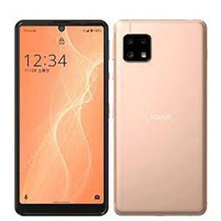 シャープ(SHARP)の【中古】 A003SH AQUOS sense4 basic ライトカッパー SIMフリー 本体 ワイモバイル Aランク スマホ シャープ  【送料無料】 a003shco8mtm(スマートフォン本体)