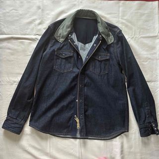 新品 21ss sacai Denim x MA-1 Jacket Gジャン 3