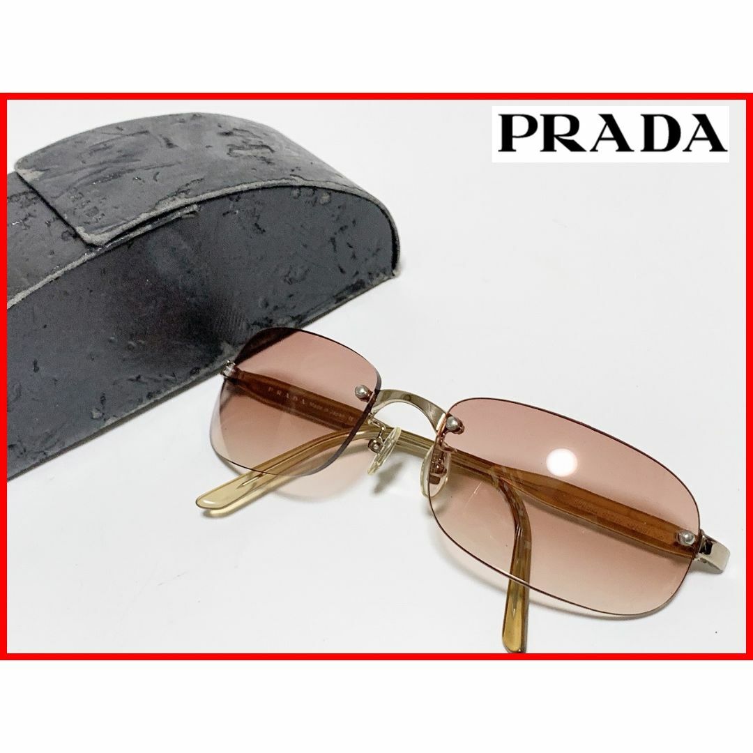 PRADA プラダ サングラス ケース付 D14