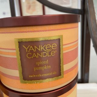 YANKeeCANDLE spiced pumpkin ヤンキーキャンドル