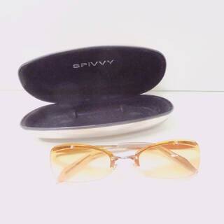 美品 SPIVVY スピビー SP-1032 サングラス チタン 金子眼鏡 アイウェア 兼用 AY4690C (サングラス/メガネ)