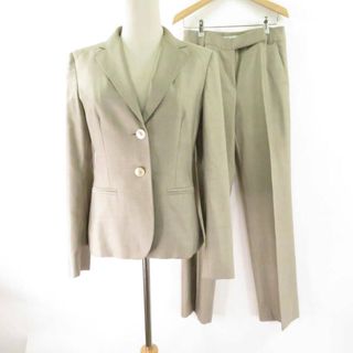 マックスマーラ(Max Mara)のMAXMARA マックスマーラ スーツ ジャケット38 パンツ36 毛他 上下セット ジャケット パンツ レディース AO1333A52 (スーツ)