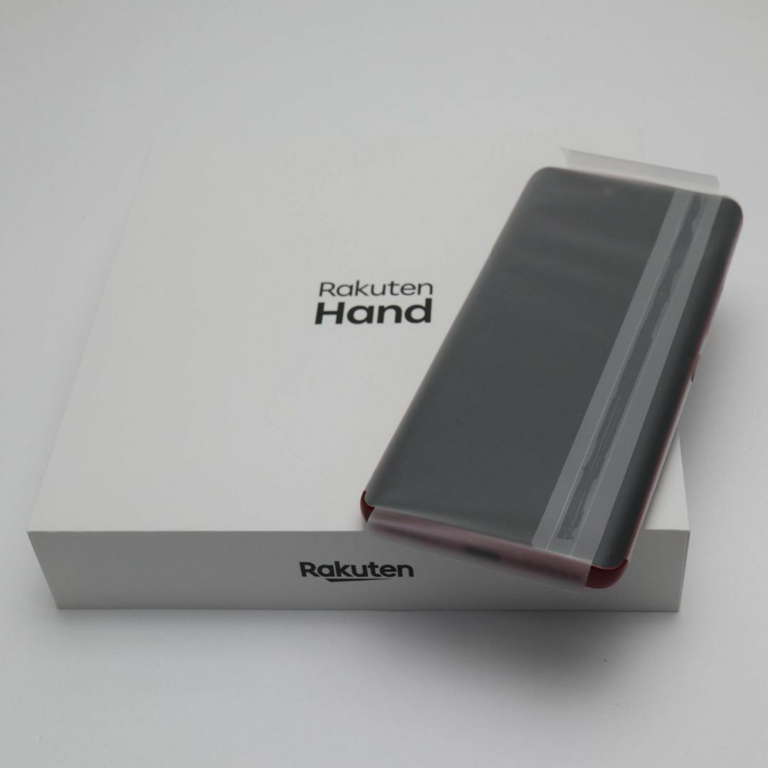 ANDROID(アンドロイド)の新品 Rakuten Hand  クリムゾンレッド スマホ/家電/カメラのスマートフォン/携帯電話(スマートフォン本体)の商品写真