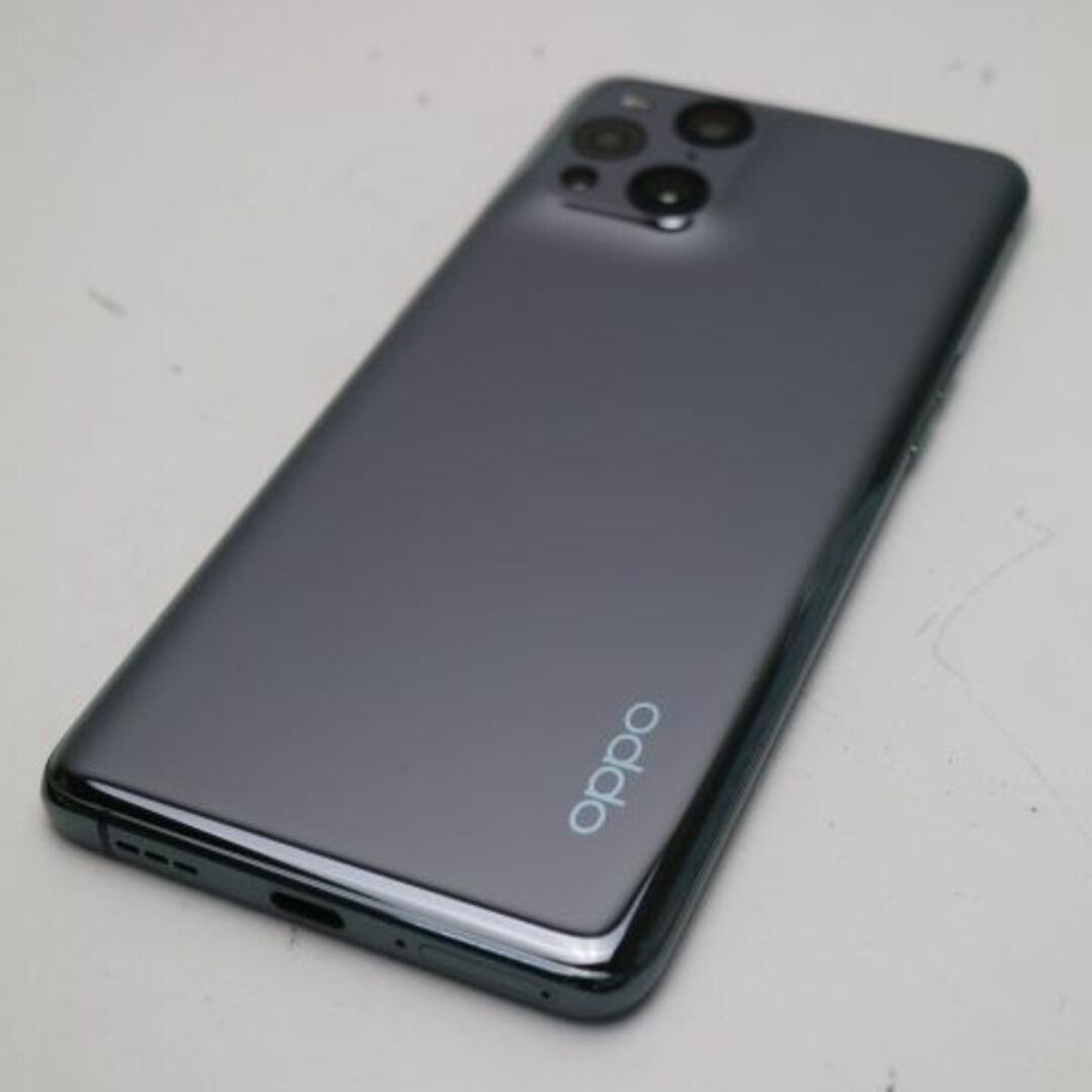 OPPO(オッポ)のSIMフリー OPPO Find X3 Pro グロスブラック M222 スマホ/家電/カメラのスマートフォン/携帯電話(スマートフォン本体)の商品写真