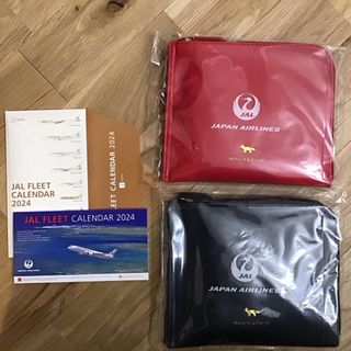 ジャル(ニホンコウクウ)(JAL(日本航空))のJAL国際線ビジネスクラス アメニティ メゾン･キツネ カレンダーセット(旅行用品)