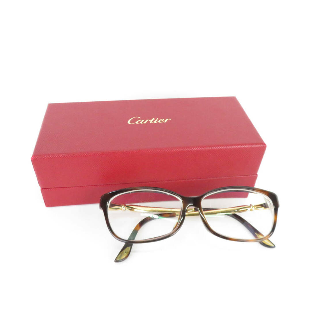 Cartier - 難有 Cartier カルティエ 6216975 メガネ 眼鏡 フレーム