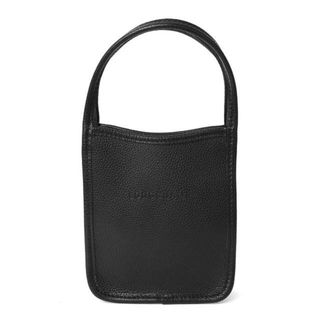 ロンシャン(LONGCHAMP)の新品 ロンシャン LONGCHAMP ハンドバッグ ル フローネ トップハンドルバッグ XSサイズ ブラック(ハンドバッグ)