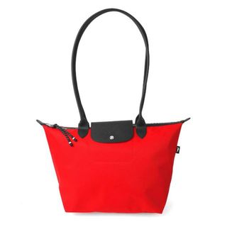 ロンシャン(LONGCHAMP)の新品 ロンシャン LONGCHAMP トートバッグ ル プリアージュ エナジー ロングハンドル クロスボディバッグ Lサイズ レッド(トートバッグ)