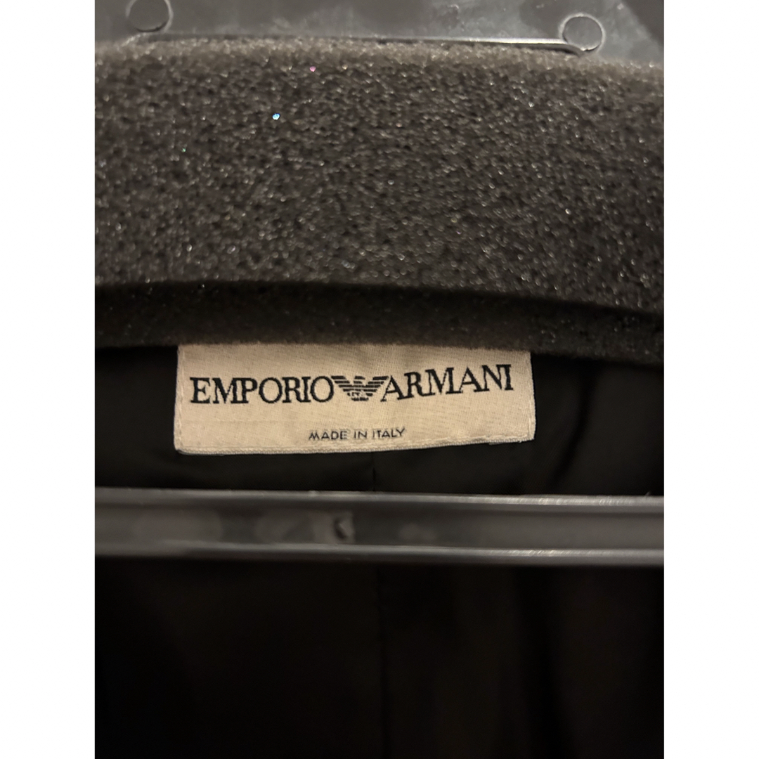 Emporio Armani(エンポリオアルマーニ)のEMPORIOARMANI  ジャケット　ブラック レディースのジャケット/アウター(テーラードジャケット)の商品写真