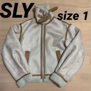 スライ(SLY)のSLY ボアジャケット(ブルゾン)