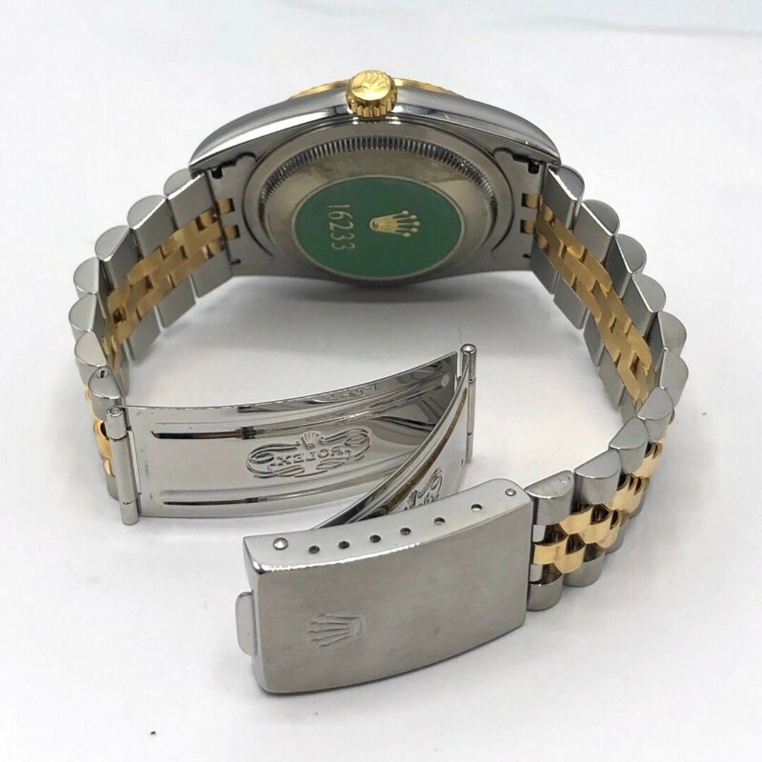 ロレックス ROLEX デイトジャスト 16233G K18/SS メンズ 腕時計