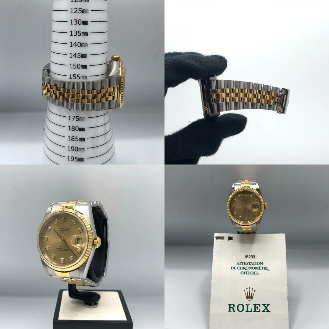 ROLEX ロレックス　デイトジャスト 16233  ベゼル　K18