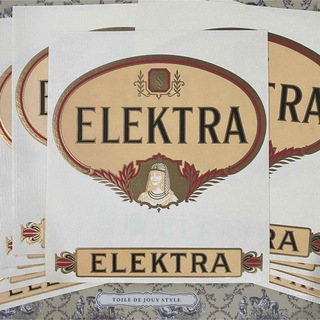 【超貴重】ヴィンテージシガーBOXラベル ELEKTRA 20枚 紙モノ(印刷物)
