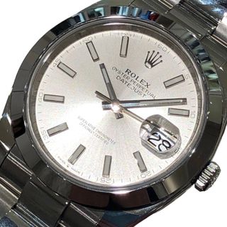 ロレックス(ROLEX)の　ロレックス ROLEX デイトジャスト41 126300 シルバー SS メンズ 腕時計(その他)