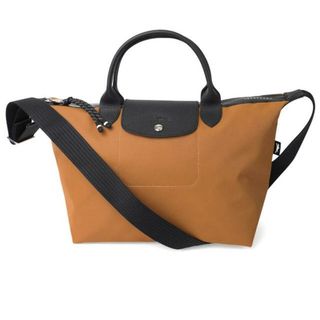 ロンシャン(LONGCHAMP)の新品 ロンシャン LONGCHAMP ハンドバッグ ル プリアージュ エナジー トップハンドルバッグ Lサイズ タバコ(ハンドバッグ)