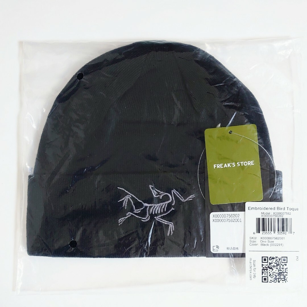 ARC'TERYX(アークテリクス)の新品未開封★ARC'TERYX Embroidered Bird Toque メンズの帽子(ニット帽/ビーニー)の商品写真