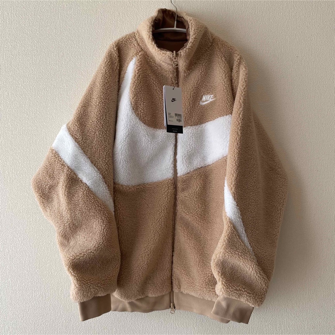 NIKE - 【希少】ナイキ ボアジャケット リバーシブル ベージュ XLの